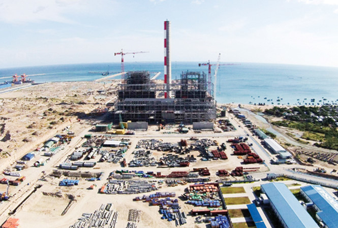 Nh&agrave; m&aacute;y Nhiệt điện Vĩnh T&acirc;n 1. Ảnh: Nhật Minh.