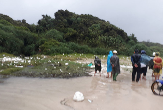 Hiện trường vụ việc. (Ảnh: HP)