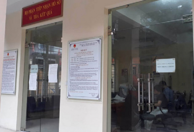 Trụ sở UBND phường Văn Miếu nơi xảy ra sự việc