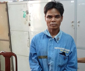 Đối tượng Y Nơn tại cơ quan c&ocirc;ng an.