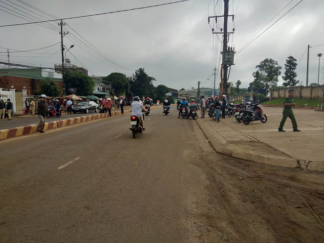 Hiện trường vụ &aacute;n, nơi xảy ra vụ việc. (Ảnh: D&acirc;n tr&iacute;)