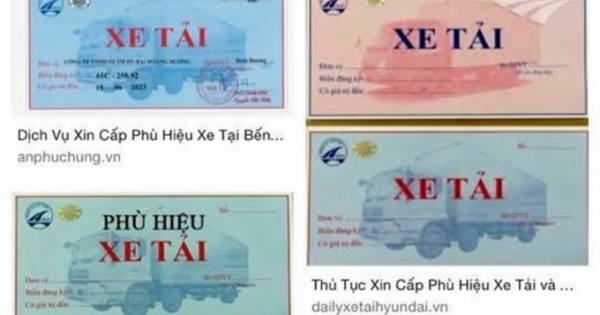 “Cò” phù hiệu xe tải tung hoành, doanh nghiệp hoang mang