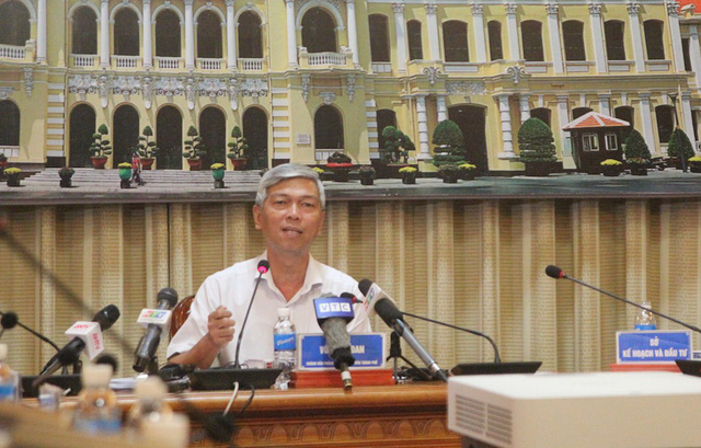 Người ph&aacute;t ng&ocirc;n của UBND TPHCM cho biết đang chờ kết luận của Ban Thường vụ Th&agrave;nh ủy về đơn xin r&uacute;t đơn từ chức của &ocirc;ng Đo&agrave;n Ngọc Hải