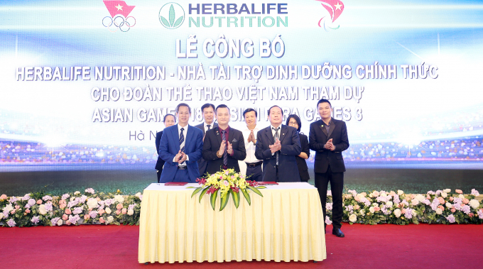 Herbalife c&ugrave;ng VOC, VPCg&oacute;p phần n&acirc;ng cao th&agrave;nh t&iacute;ch thi đấu của thể thao Việt Nam