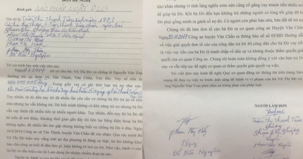 Yên Bái: Cần làm rõ vụ việc vay nợ rồi rời khỏi nơi cư trú