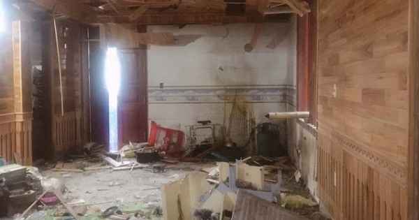 Thanh Hóa: Đang xem World Cup, bị mìn nổ giữa nhà