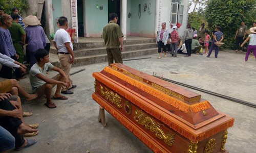 Ng&ocirc;i nh&agrave; nơi xảy ra vụ &aacute;n mạng.