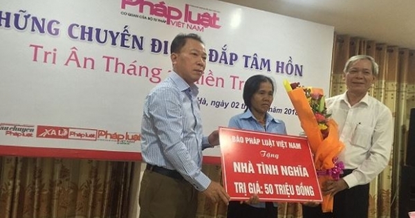 Tấm lòng của những người làm Báo Pháp luật Việt Nam