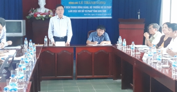 Ngành Tư pháp, thi hành án dân sự Kon Tum cần nỗ lực vượt qua khó khăn hoàn thành mục tiêu đề ra