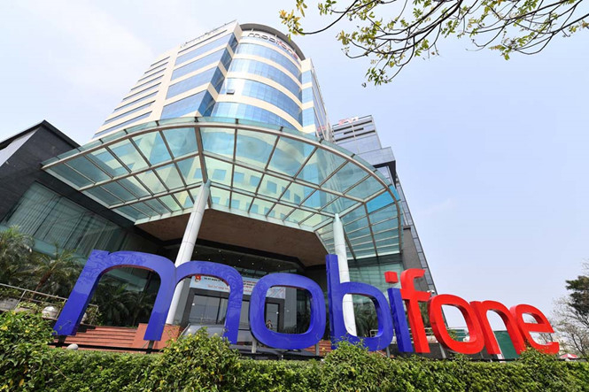 Trụ sở Mobifone tại H&agrave; Nội. Ảnh Th&aacute;i Sơn
