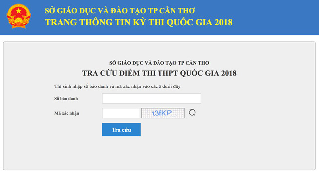 Sở GD&amp;amp;amp;ĐT Cần Thơ l&agrave; một trong những đơn vị đ&atilde;