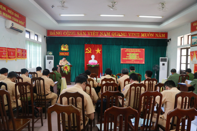 Thừa Thi&ecirc;n Huế: Sơ kết phong tr&agrave;o thi đua v&igrave; an ninh Tổ quốc Khối CSND II