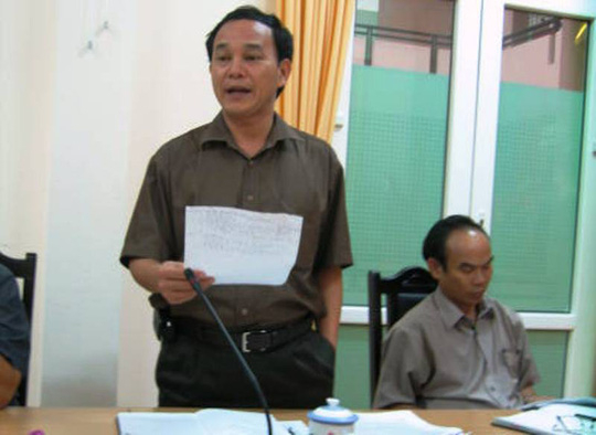 Nguy&ecirc;n GĐ Sở N&ocirc;ng Nghiệp Thanh H&oacute;a L&ecirc; Như Tuấn đ&atilde; d&iacute;nh sai phạm khi bổ nhiệm h&agrave;ng loạt c&aacute;n bộ trước khi về hưu