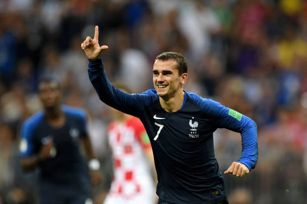 Griezmann ghi b&agrave;n thứ 2 cho tuyển Ph&aacute;p.