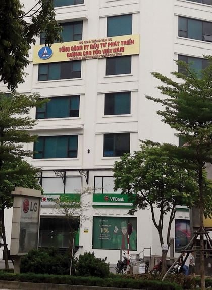 Trụ sở VEC tại t&ograve;a nh&agrave; Central Point Trung K&iacute;nh được mua lại từ một phần&nbsp;dự &aacute;n&nbsp;của C&ocirc;ng ty TNHH 19.12 Bắc H&agrave;