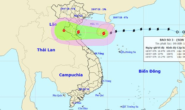 B&atilde;o giật cấp 10 đang tiến nhanh v&agrave;o Th&aacute;i B&igrave;nh - H&agrave; Tĩnh