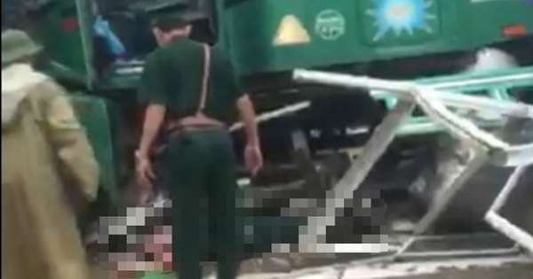 Xe contairner không người lái tông tử vong Trung tá biên phòng?