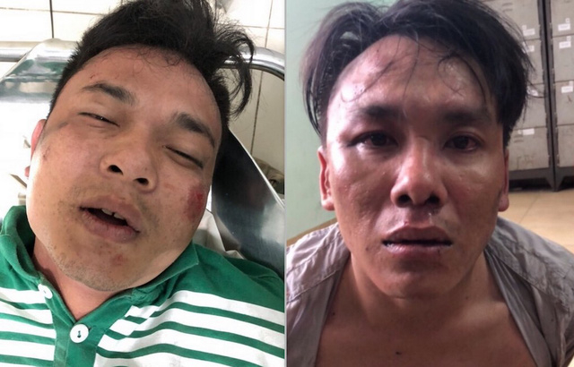 2 đối tượng bị c&ocirc;ng an bắt giữ.