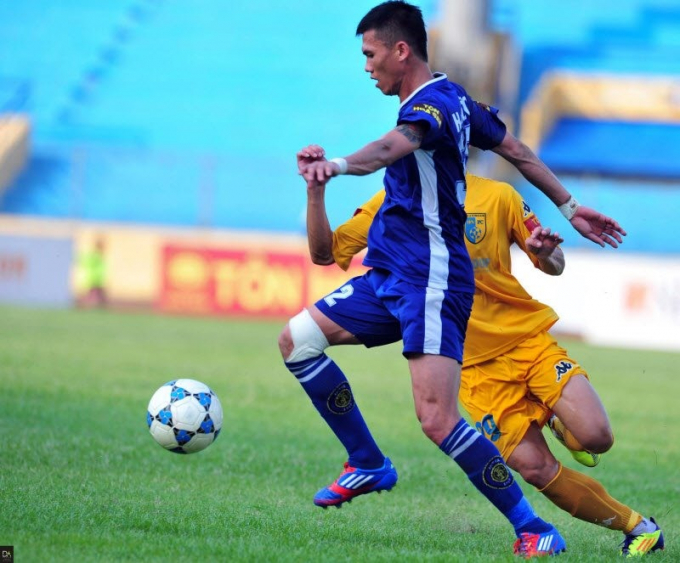 Từ Hữu Phước khi c&ograve;n chơi tại V.League.