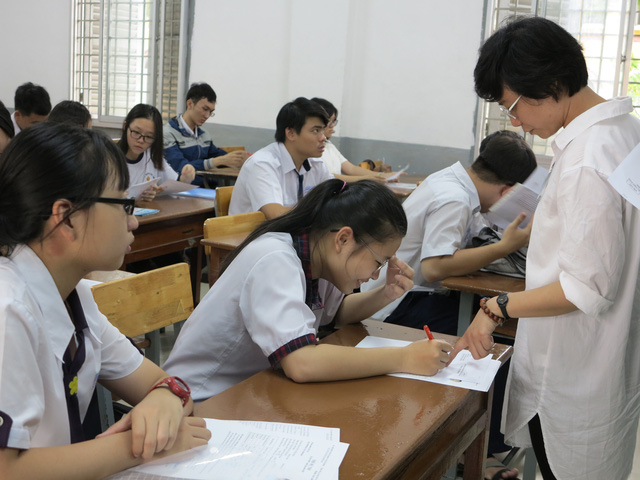 Kết quả kỳ thi THPT quốc gia l&agrave; cơ sở để c&aacute;c trường ĐH tuyển sinh​. (ảnh minh hoạ)