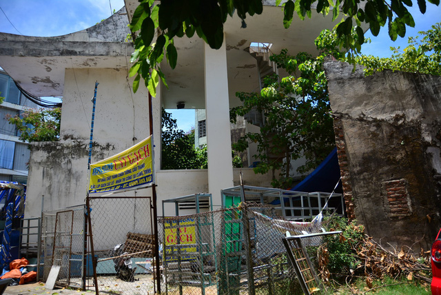 Hiện trạng dự &aacute;n đang xuống cấp nghi&ecirc;m trọng theo thời gian.