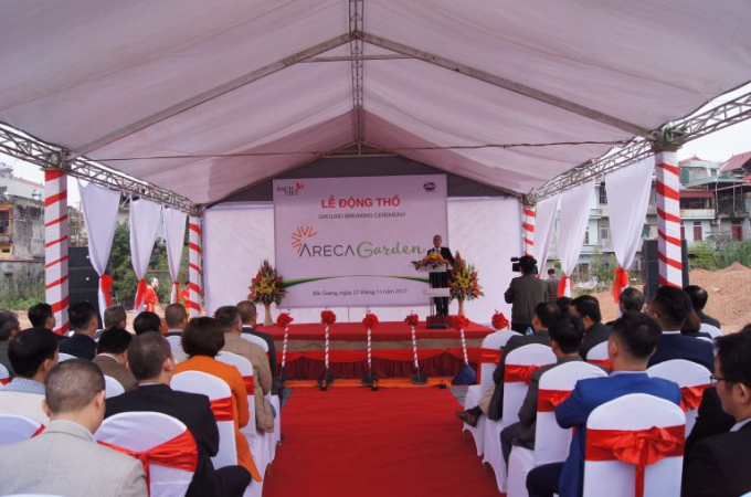 Lễ động thổ dự &aacute;n (Ảnh nguồn B&aacute;ch Việt Land).