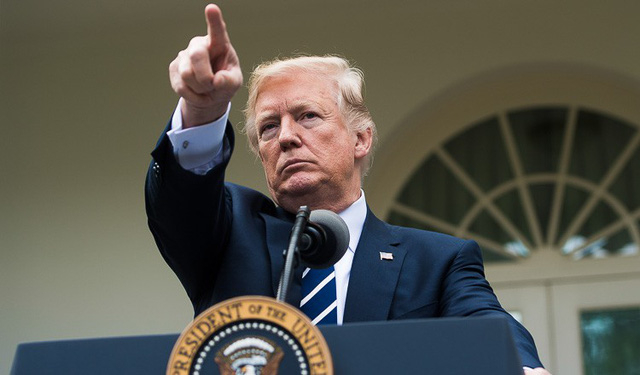 Tổng thống Mỹ Donald Trump (Ảnh: AFP)