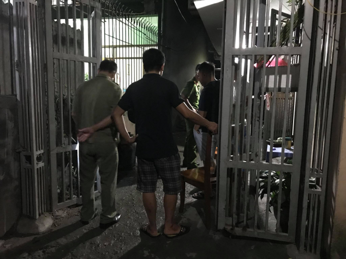 Hiện trường nơi xảy ra sự việc.&nbsp;