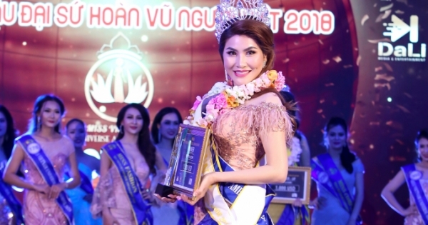 Lộ diện chủ nhân Hoa hậu Đại sứ Hoàn vũ người Việt 2018