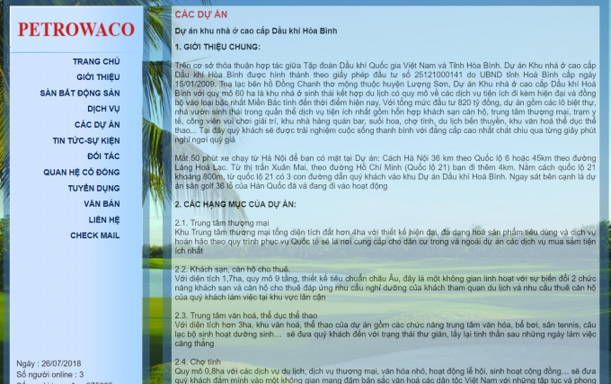 Tho&aacute;i sạch vốn trong DN chủ đầu tư, Petrowaco (mang b&oacute;ng d&aacute;ng của PVC) đ&atilde;