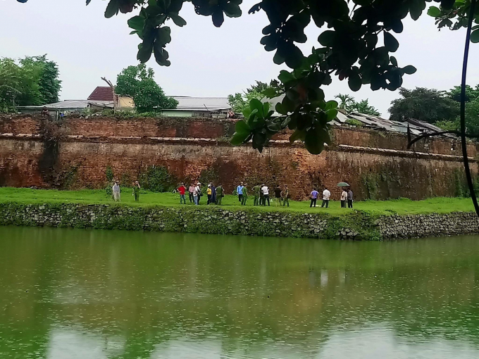 Hiện trường vụ việc.