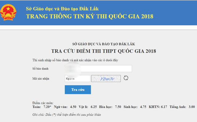 Sau ph&uacute;c khảo điểm To&aacute;n tăng l&ecirc;n 7,2 điểm