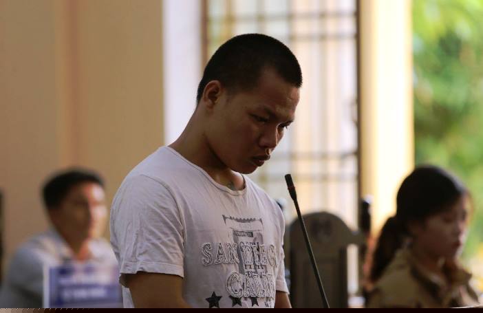 Nguyễn Trọng Nhân tại phiên tòa