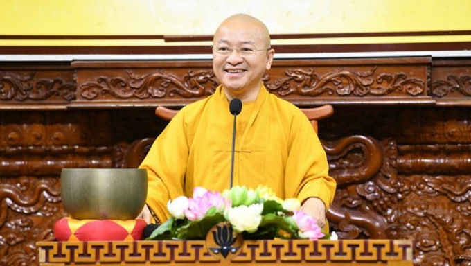 Thượng tọa Thích Nhật Từ - Phó Viện trưởng Học viện Phật giáo Việt Nam.