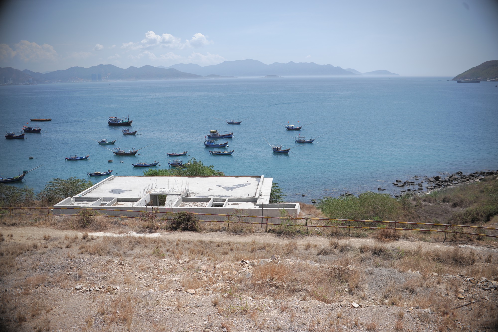 Chủ đầu tư từng bị phạt vì xây dựng nhiều hạng mục sai giấy phép. (Ảnh: Khải An).