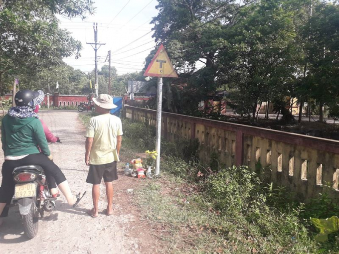 Hiện trường nơi xảy ra vụ tai nạn thương t&acirc;m