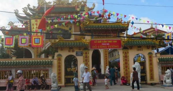 Đền thờ người lập chợ được công nhận Di tích quốc gia