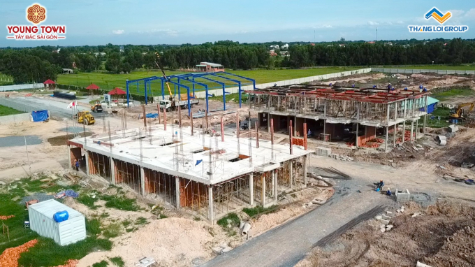 Ảnh thực tế dự án Young Town Tây Bắc Sài Gòn.