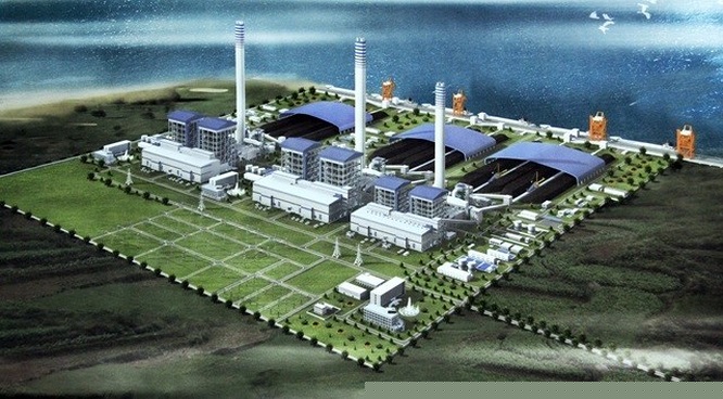 Phối cảnh dự án Nhà máy nhiệt điện Long Phú I (Ảnh: Internet).