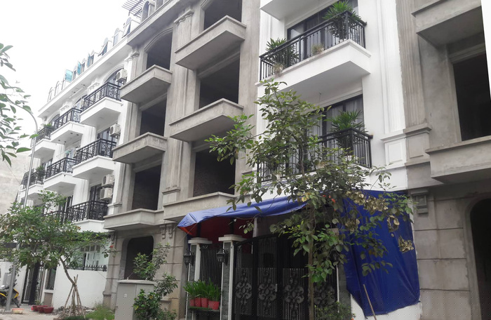 Hiện có 13 căn hộ tại dự án Green Park 319 Vĩnh Hưng sai theo quy hoạch.