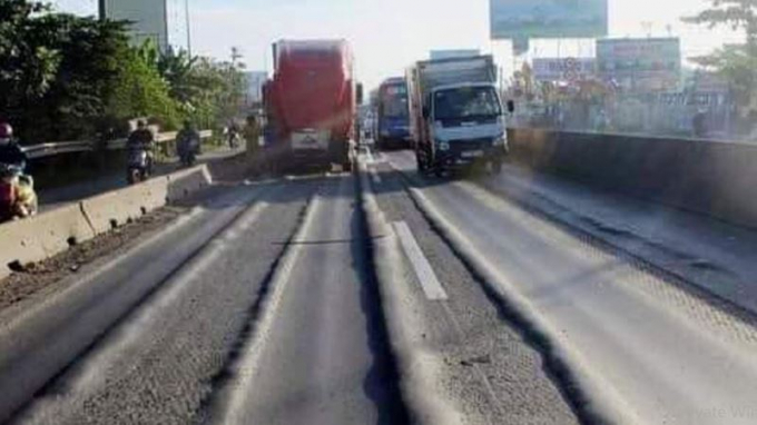 QL 5 xuống cấp nghi&ecirc;m trọng.