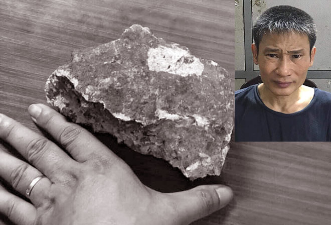 Đối tượng Hùng và tang vật