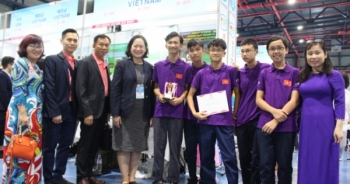 Đoàn học sinh trường THCS Giảng Võ giành Huy chương Vàng WICO 2019