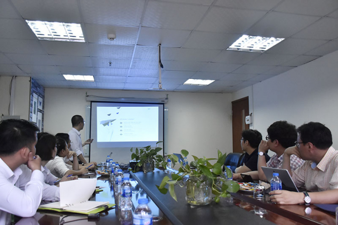 Đại diện Capital House chia sẻ kinh nghiệm thực tiễn triển khai phát triển NOXH tại các dự án EcoHome 1, EcoHome 2, EcoHome 3.