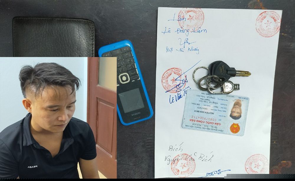 Đối tượng cùng tang vật