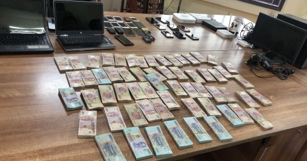 Triệt phá đường dây đánh bạc 20.000 nghìn tỷ qua mạng tại Hưng Yên