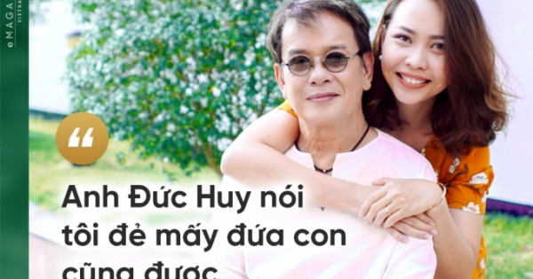 Chuyện tình cổ tích của nhạc sỹ Đức Huy với người vợ kém 44 tuổi