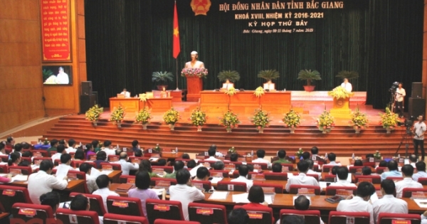 Hôm nay (8/7), khai mạc Kỳ họp thứ 10 HĐND tỉnh Bắc Giang khóa XVIII