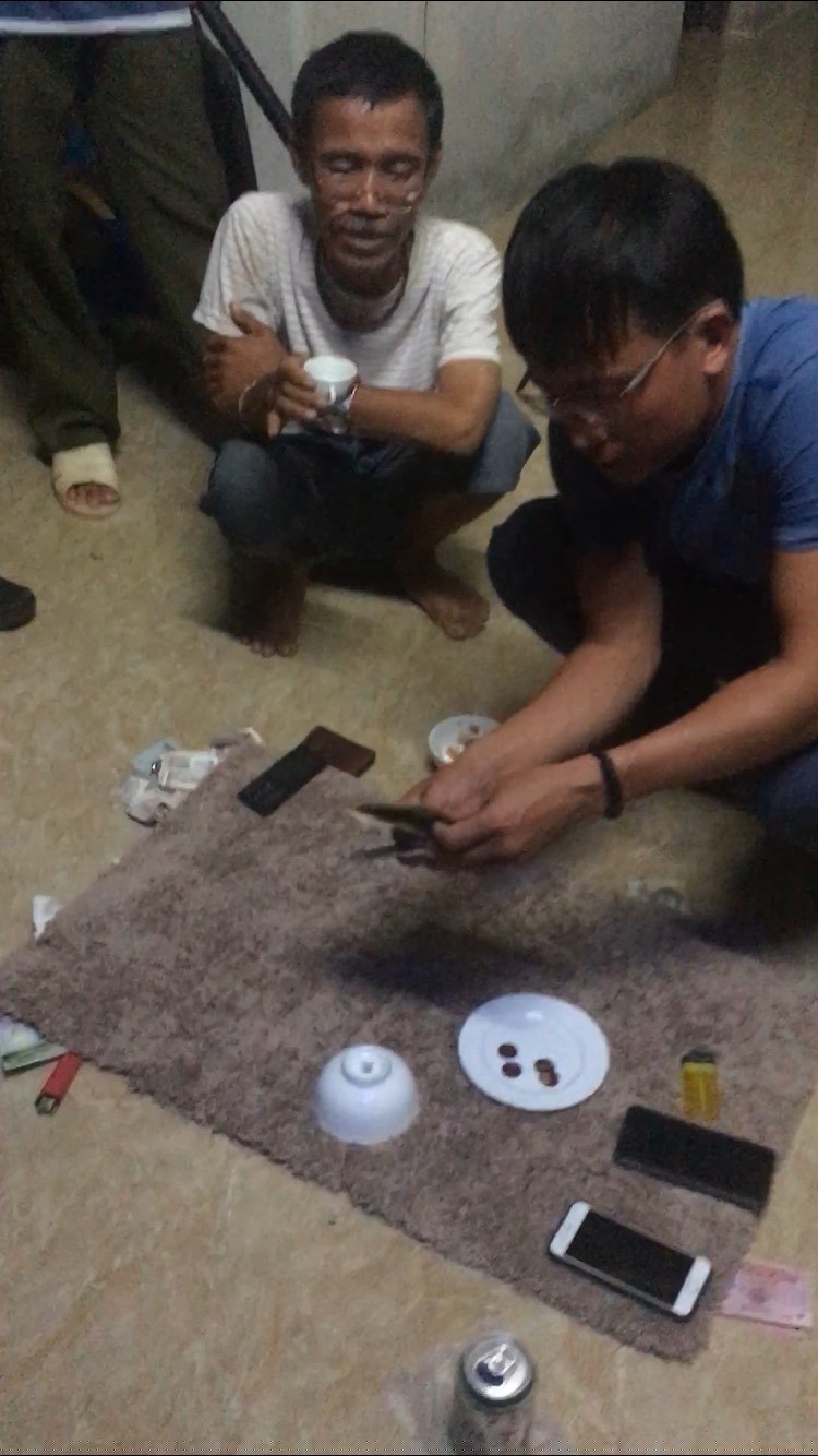 Hiện trường vụ đánh bạc