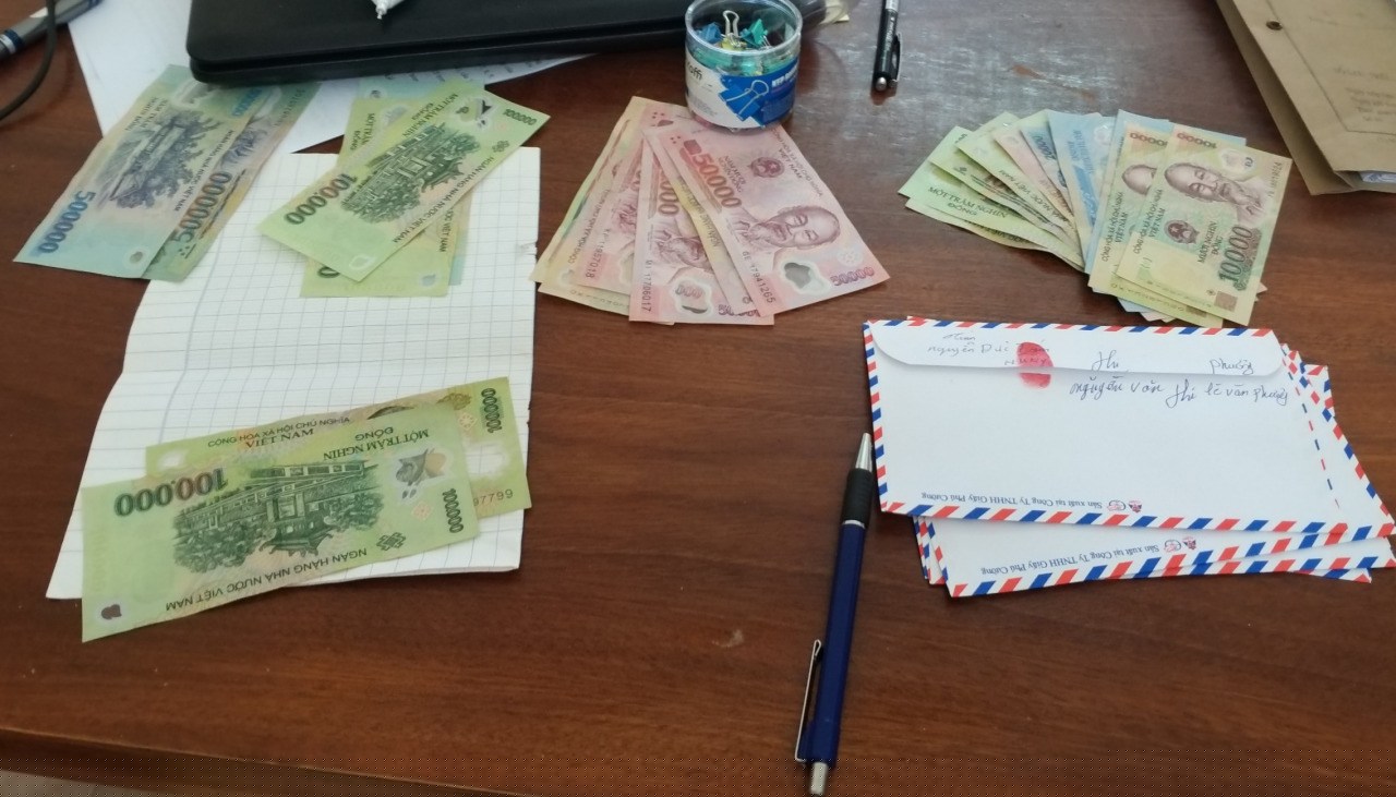 Tang vật vụ án tại cơ quan Công an